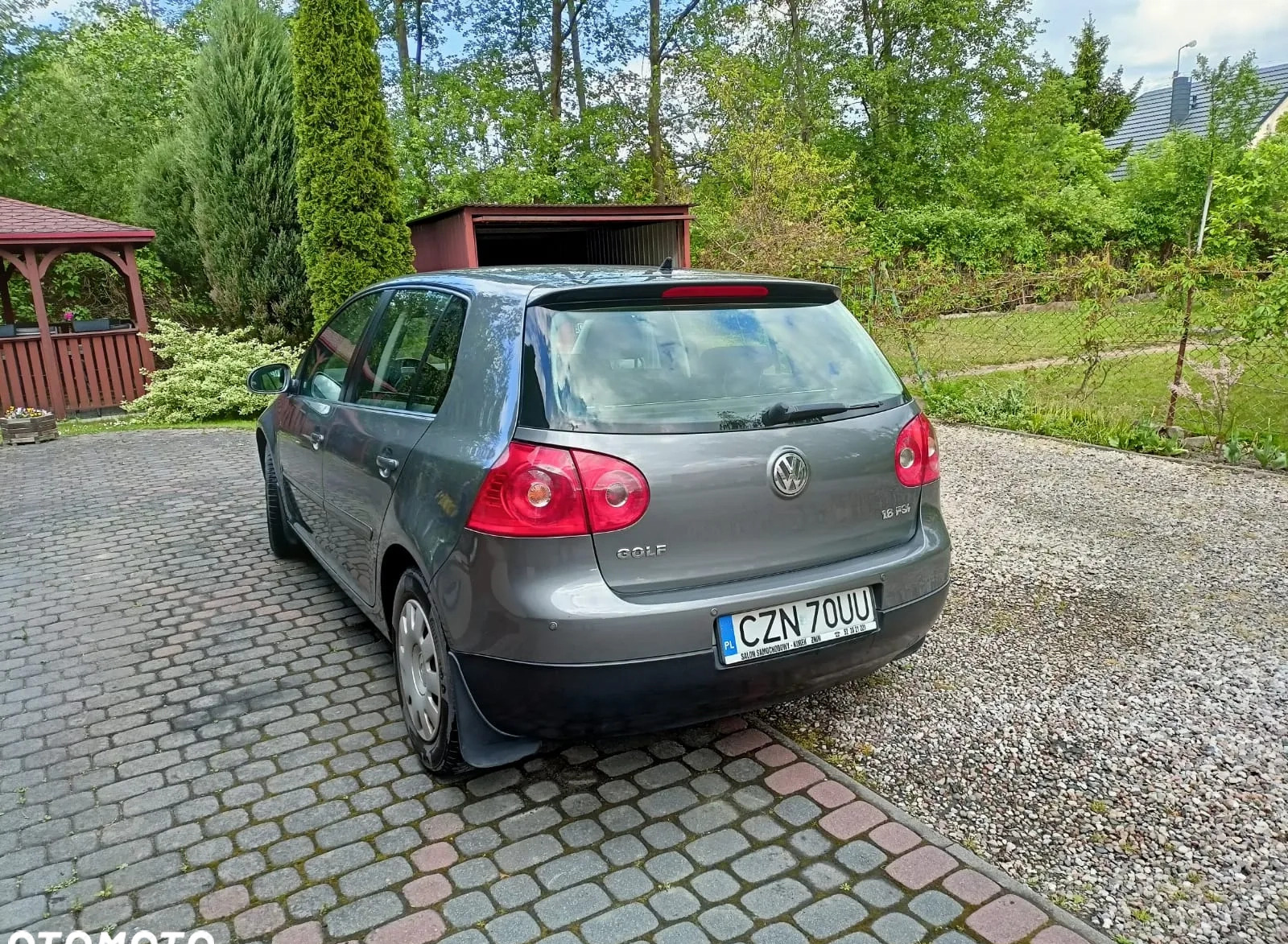 Volkswagen Golf cena 16000 przebieg: 143000, rok produkcji 2007 z Żnin małe 92